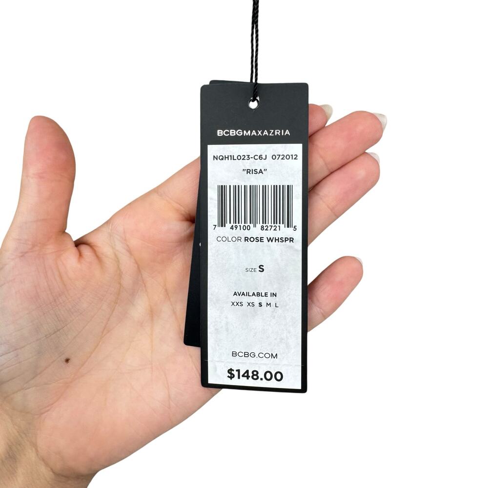 BCBGeneration NWT Risa Wool Blend Neutral Tan Ope… - image 11